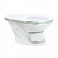 thumbnail image 3 of Renovators Supply Elongated Bathroom Toilet Bowl White Vitreous China bowl for High-Tank Toilets, 3 of 8