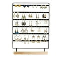 thumbnail image 6 of Earring Holder Organizer with 120 Holes Jewelry Organizer Stand for Showcase, 6 of 8