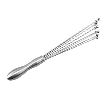 

ELENXS Stainless Steel Mini Balls Whisk Manual Mixer Whisk for Sauces Cream Cooking Mixer Kitchen Gadget