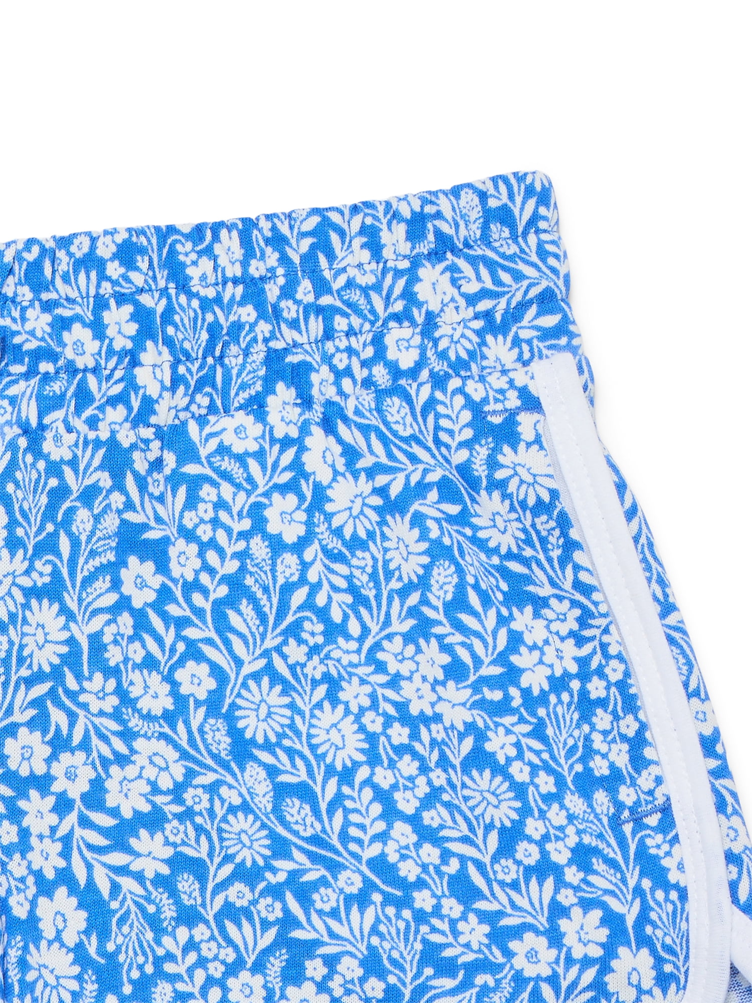 Wonder Nation Girls Dolphin Hem Shorts, Sizes 4-18 & Plus