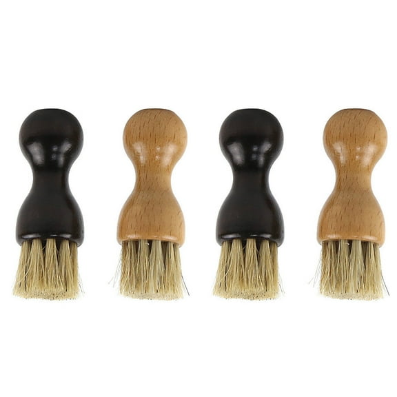 WEUVEB 4Pcs Shoes Brush for Shoe Care with Soft Bristles Multi Functional Cleaning Tool