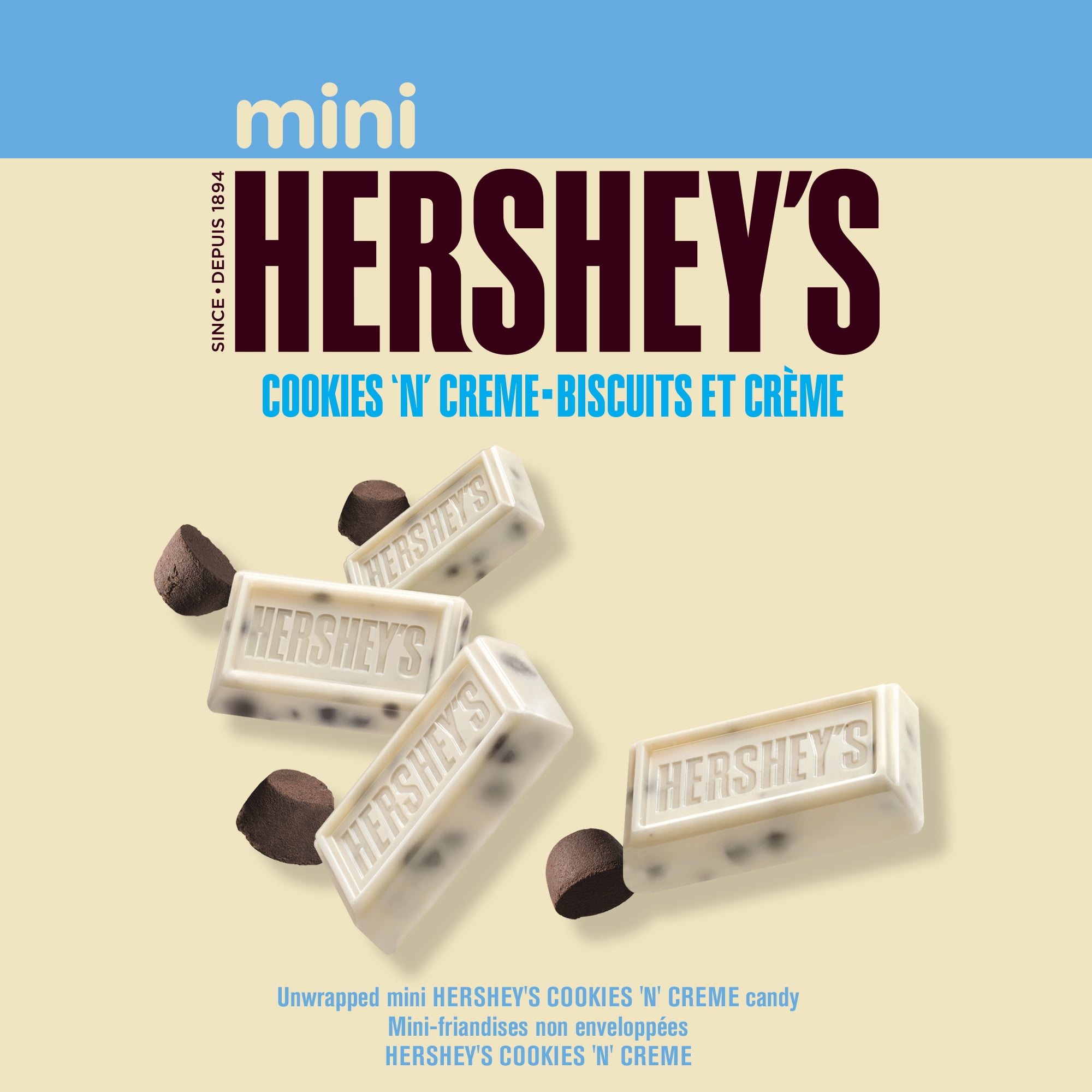 Mini HERSHEY'S COOKIES 'N' CREME candy 160g