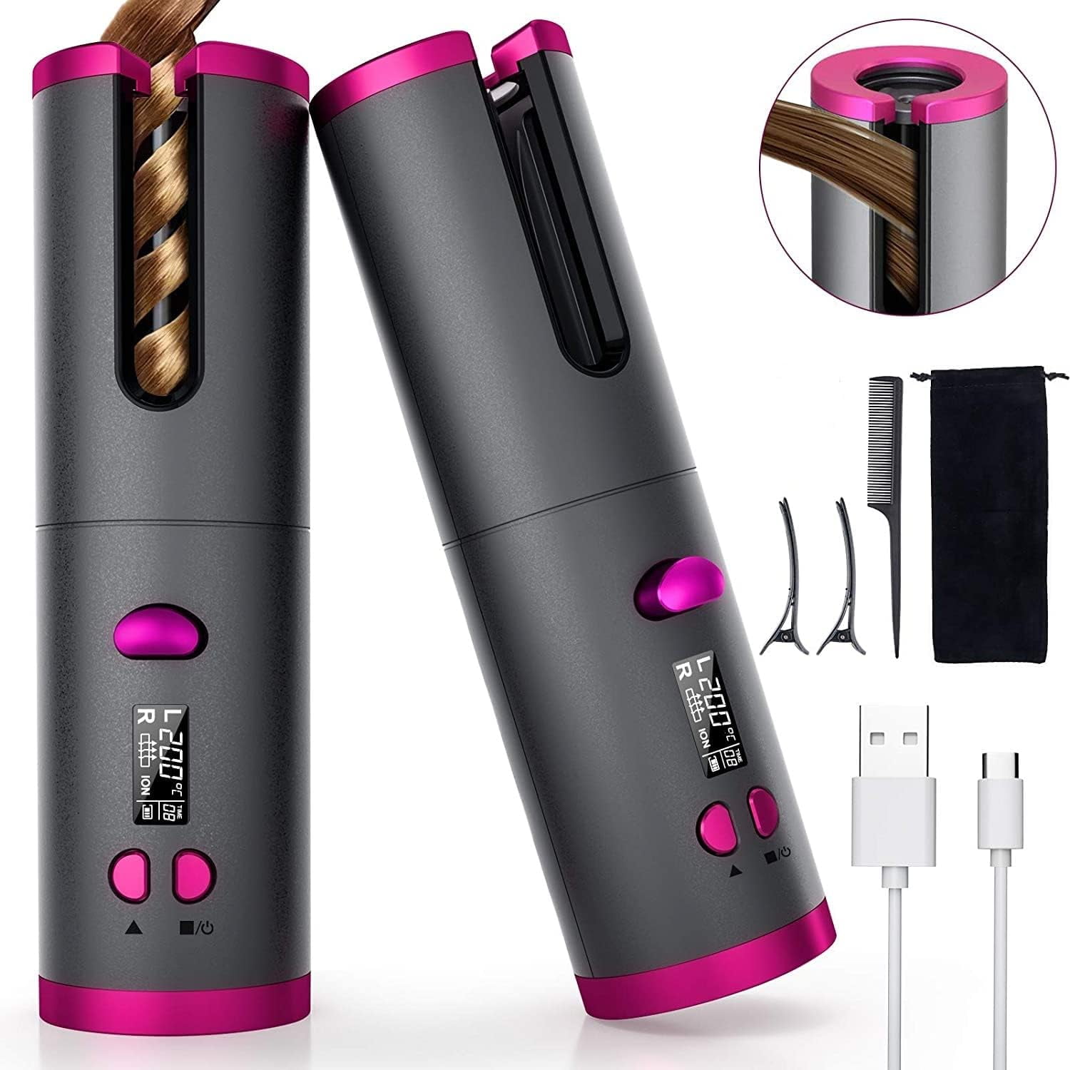 Portable hair curler deals