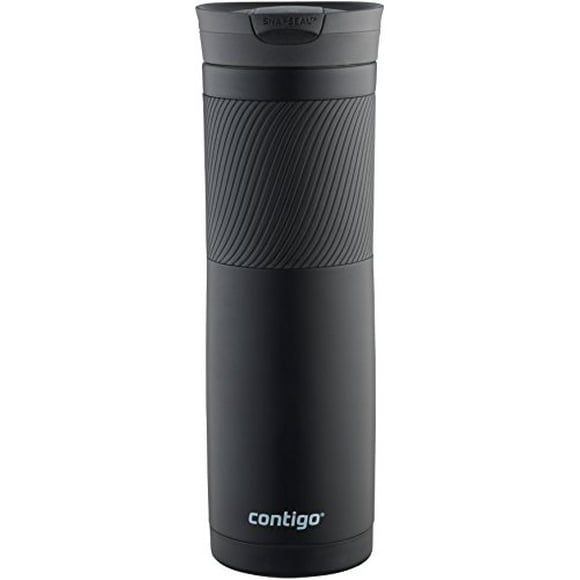 Contigo Steel Travel Mug, 24 oz, Matte Black