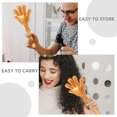 thumbnail image 3 of KAKOWELY hand clapper 2pcs Hand Clapper Noisemaker For Sporting Events Plastic Hand Clappers Party Noise Makers Plastic Hand Clapper Reusable Cheering Tools, 3 of 4