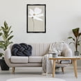thumbnail image 3 of Stupell Industries White Flower Sprout Botanical & Floral Painting Black Floater Framed Art Print Wall Art, 21 x 31, 3 of 10