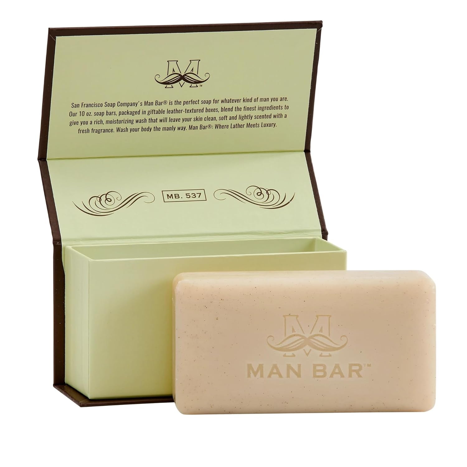 The Best Natural Exfoliating Bar Soap For Men  3 Pack of Bar Soap –  Brickell Men's Products®