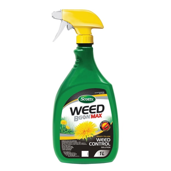 Scotts Weed B Gon MAX Ready-To-Use Weed Control for Lawns - 1L