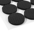 thumbnail image 4 of Almohadillas de goma autoadhesivas antideslizantes para muebles protectores de suelo para sillas color negro 12 piezas redondas, 4 of 4