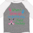 thumbnail image 4 of Inktastic Future Field Hockey Player Boys or Girls Long Sleeve Baby Bodysuit, 4 of 5