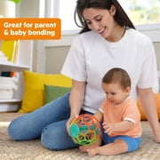 Oball Easy Grasp Rollin Rainstick Rattle Cause & Effect Infant Toy, Unisex, 6 Inches