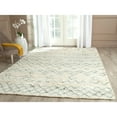 thumbnail image 2 of Safavieh Casablanca 2'-3" X 8'  Wool Hand Tufted Rug in Blue / Ivory, 2 of 5