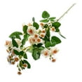 thumbnail image 2 of Dalrosia 4PCS Silk Rose Long Stem Artificial Flowers Mini Rose for DIY Wedding Bouquets Centerpieces Bridal Shower Party Home Decorations,28in, 2 of 6