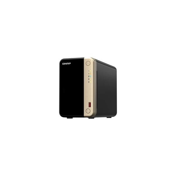 NAS de sobremesa QNAP TS-264-8G-US 2 bahías Intel Celeron con 8 GB de RAM