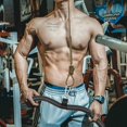 thumbnail image 2 of LAT Pull Down Bar Cable Machine Attachment for Gym Exercises Tricep Back Muscles, 2 of 8