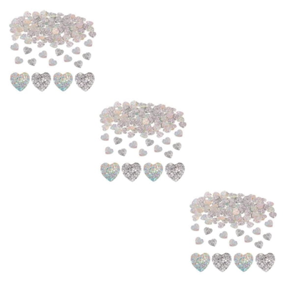 QualitChoice Lot de 100/lot Perles Acryliques Écologiques pour Artisanat DIY Inodore et Anti-corrosion Fabrication de Bijoux 3Ensemble