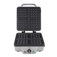thumbnail image 3 of Wafflera con Placas Intercambiables Cuisinart 4 Rebanadas Plateada, 3 of 3