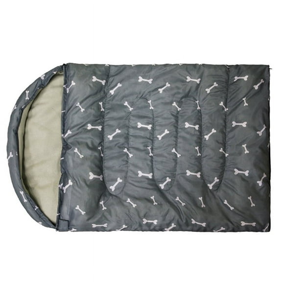 Waterproof Warm Pet Sleep Bag Outdoor Camping Dog Bed Blanket Plush Cushion Mattress Drawstring Kennel Mat B