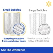 Walmart Clear Bubble Cushion Roll 12in x 100ft