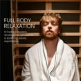 thumbnail image 5 of ALEKO Fully Assembled Expandable Indoor Spa Far Infrared 1 peron Sauna Oasis Black, 5 of 11