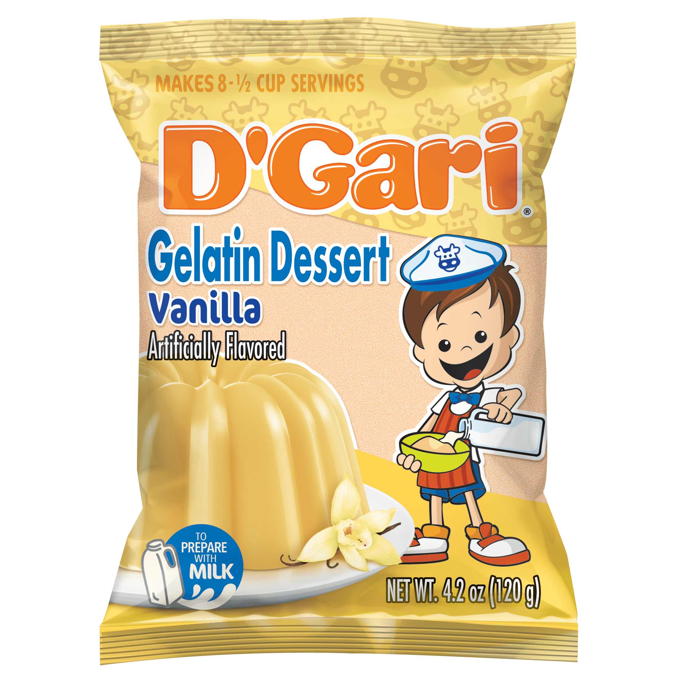 D'Gari Blueberry Gelatin Dessert, 4.2 oz - Walmart.com