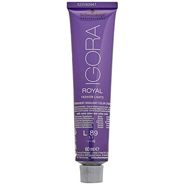 Tinte para el cabello Schwarzkopf Igora Royal Fashion Lights L89 60 ml