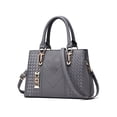 thumbnail image 1 of Minnieouse Bolso de hombro de PU para mujer, bolso de almacenamiento, bandolera informal, bolsos de gran capacidad, organizadores, bolsas de mensajero de Bolsas de mensajero y de hombro Gris Minnieouse AP012981-01, 1 of 1