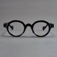 thumbnail image 5 of Black Tortoiseshell Classic Small Round Reading Glasses 1.50 Anti-Blue Light Presbyopia Glasses Readers 1.50 Strength, 5 of 8