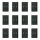 thumbnail image 1 of Placa Con 2 Contactos Y 2 Entradas USB Lucek FlatPack 12 negro, 1 of 4