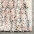 thumbnail image 3 of Well Woven Sentara 2'7" x 9'10" Runner Blush Modern Geometric Thick Shag Rug, 3 of 8
