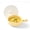 3# round-light yellow, variant on Ceramic Microwave Egg Cooker Scrambled with Lid, Non-Stick Non- & Heat-Resistant Quick Cooking Egg Maker, Dishwasher Safe, Holds Up to 3 Eggs(White)