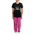 thumbnail image 4 of CafePress - BINGO WITH MARKERS Pajamas - Women's Short Sleeve Print T-Shirt and Pants Dark Cotton Pajama Set, 4 of 7
