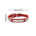 thumbnail image 2 of SIfdSeng and Cat Collars with Shiny Decorations. Customized Stainless Steel Nameplates. Suitable for Small Medium and Large Dogs., 2 of 5