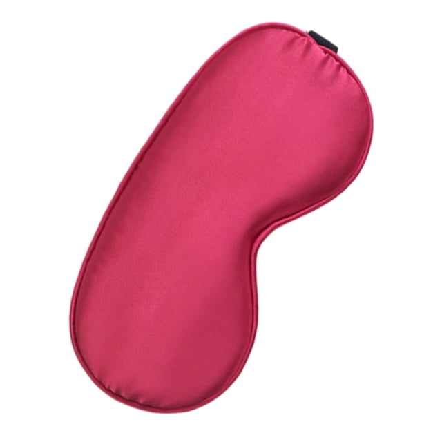 Qarigey Cubierta para los ojos, correa de suministro para dormir, venda creativa para los ojos, bloqueo de luces, sombra de ojos, accesorios de Tratamientos faciales Vino rojo