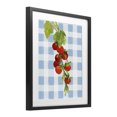 thumbnail image 2 of Stupell Industries Farmhouse Vine Ripe Tomatoes on Plaid Black Framed Print Under Glass, 13 x 16, by Lanie Loreth, 2 of 8