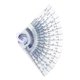 thumbnail image 4 of Uxcell Calibrador de Plástico de 0.05 - 1.00 mm de Grosor, Herramienta de Medición para Relleno de Espacios (14 en 1), 4 of 5