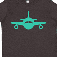 thumbnail image 4 of Inktastic Cute Teal Airplane Boys or Girls Toddler T-Shirt, 4 of 5
