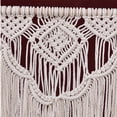 thumbnail image 3 of Tapiz tejido de macramé para colgar en la pared, tapiz bohemio para el hogar, arte geométrico, apart Abanopi Tipo 8, 3 of 5