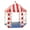 Red&White, variant on Play Tent Indoor Large Playhouse Independence Day Patriotic Decorations American Blue&White Theme Party Supplies