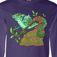 thumbnail image 4 of Inktastic Save the Rainforest with Basilisk Lizard on a Tree Long Sleeve T-Shirt, 4 of 5