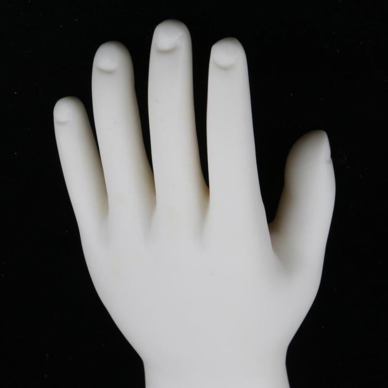 Scarfs White A Pair of Kid Mannequin Hands Arm for Display Baby Gloves 