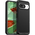 thumbnail image 1 of [PST] Google Pixel 9 / Pixel 9 Pro Hard Defender Case, Triple 3 Layers Shockproof Heavy Duty Hard Defender Case Cover, 1 of 5