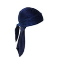 thumbnail image 2 of Xinyolin Durag Cap Solid Color Ultra Soft Keep Warm Velvet Men Women Head Wrap with Long Tail for Winter, 2 of 8