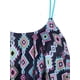 thumbnail image 3 of Más el tamaño de la geometría rizada superposición de baño tankini Rosegal  Vestidos Estampados Tallas Grandes, 3 of 5