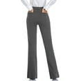thumbnail image 2 of Tapata Women's 28''/30''/32''/34'' Stretchy Bootcut Dress Pants with Pockets Tall, Petite, Regular for Office Work Business, 2 of 6