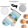 thumbnail image 3 of Salouo Starfish in Beach for Oven Mitts and Potholders BBQ Gloves-Oven Mitts and Pot Holders Non-Slip Cooking Gloves for Cooking Baking Grilling (4-Piece Set), 3 of 6