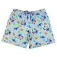 thumbnail image 3 of Disney Stitch Pajamas Men's Tropical Vibe Lounge Sleep Shorts, 3 of 5