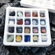 thumbnail image 4 of 20x Colección de rocas y minerales Espécimen de mineral de cristal de educación científica Material didáctico Caja Rocas y minerales, 4 of 9