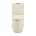 thumbnail image 2 of Angers One Piece Elongated Toilet Dual Vortex Flush 1.1/1.6 gpf in Bisque, 2 of 2