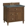 thumbnail image 7 of James Martin Vanities 424-V36-3Pbl Lorelai 36" Single Basin Wood Vanity Set - Mid-Century, 7 of 7
